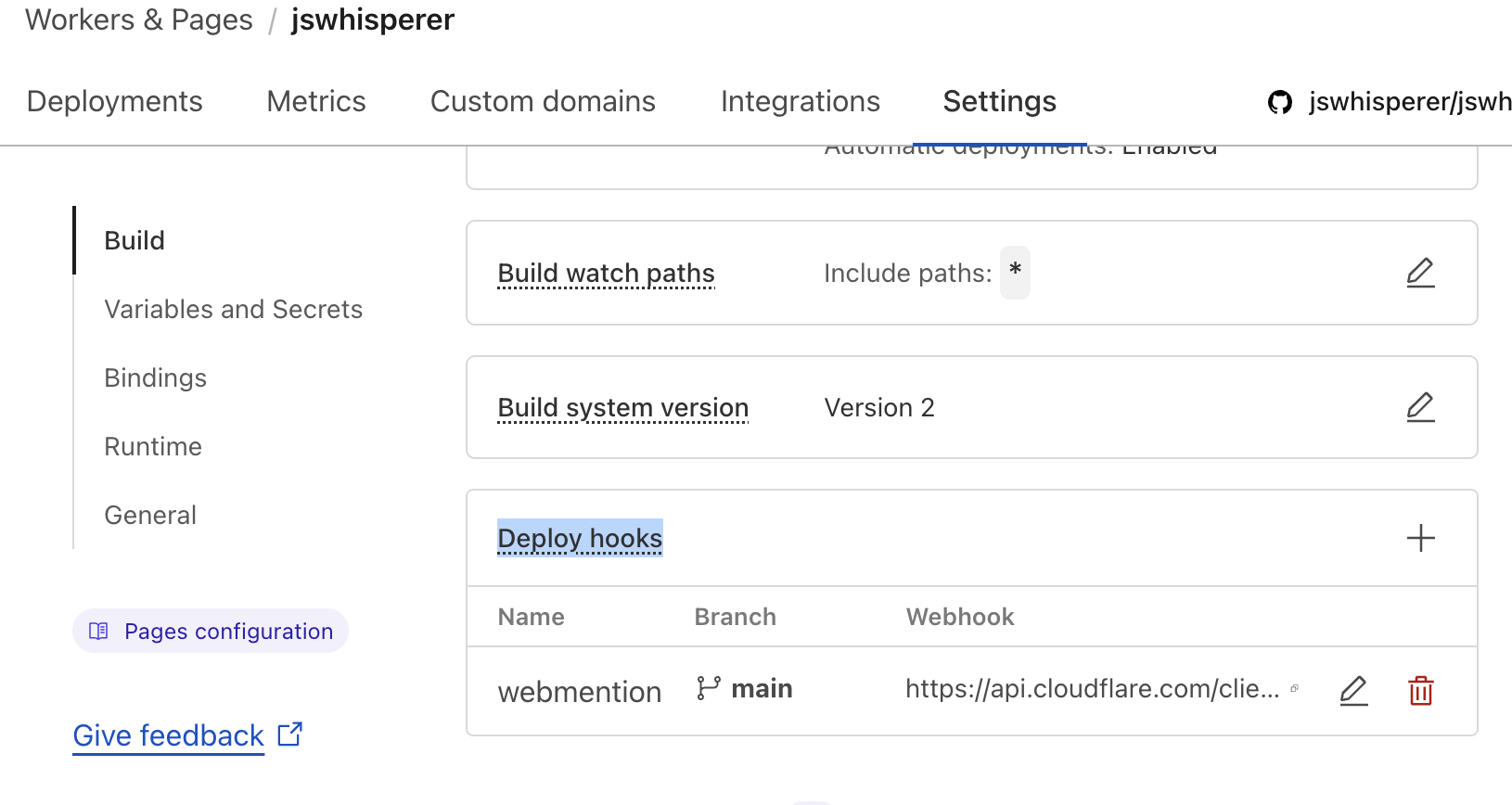 webmention.io webhook